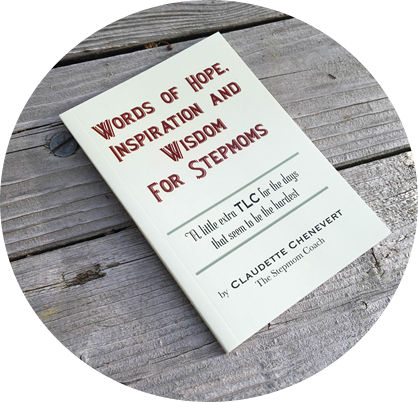 Get this mini-book by filling out the form below beige colored book cover with red letters. Background- a wood deck